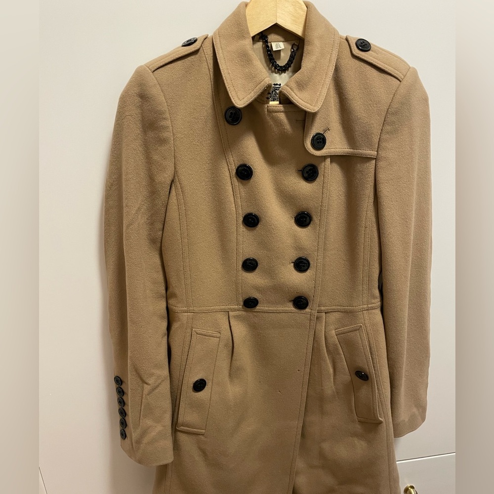 Wool Burberry Coat
